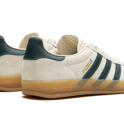 Adidas Gazelle Indoor "Cream White Green Gum"
