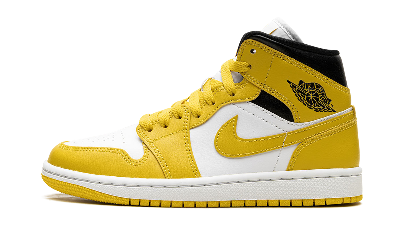 Air Jordan 1 Mid WMNS "VIVID SULFUR"