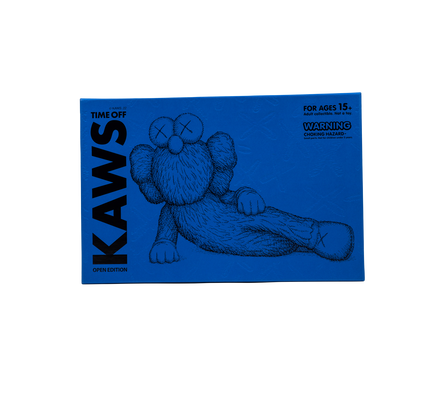 Kaws Time Off Vinyl Figure "SS 23 - Blue"