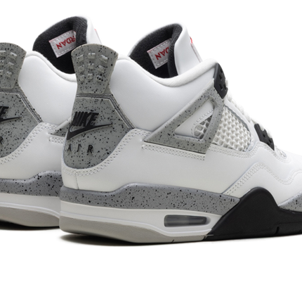 Air Jordan 4 Retro GS "White Cement"