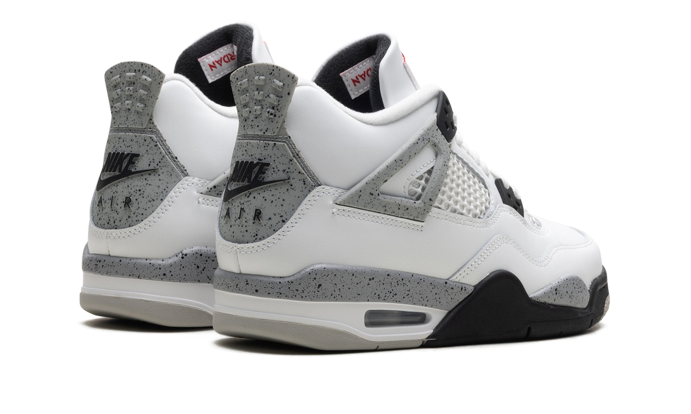 Air Jordan 4 Retro GS "White Cement"