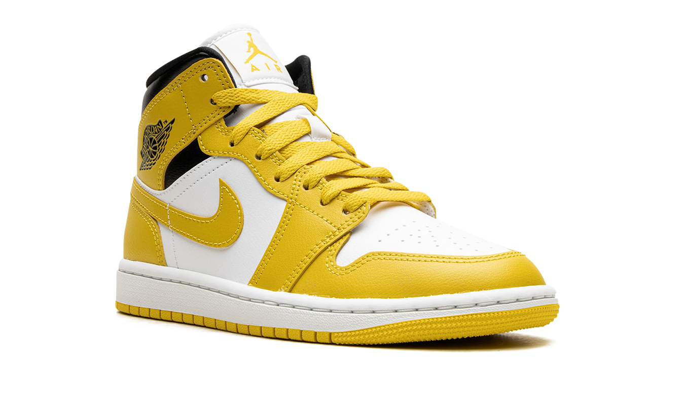 Air Jordan 1 Mid WMNS "VIVID SULFUR"
