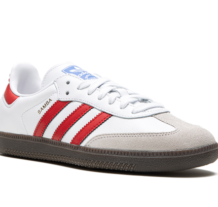 Adidas Samba OG "White / Better Scarlet"