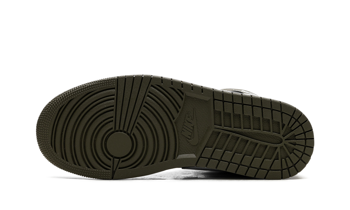 Air Jordan 1 Mid "Olive Sail"