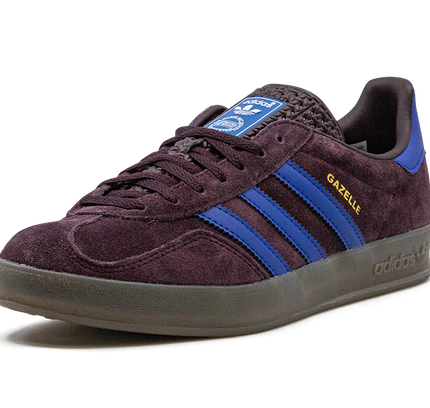 Adidas Gazelle Indoor "SHADOW MAROON SEMI LUCID BLUE"