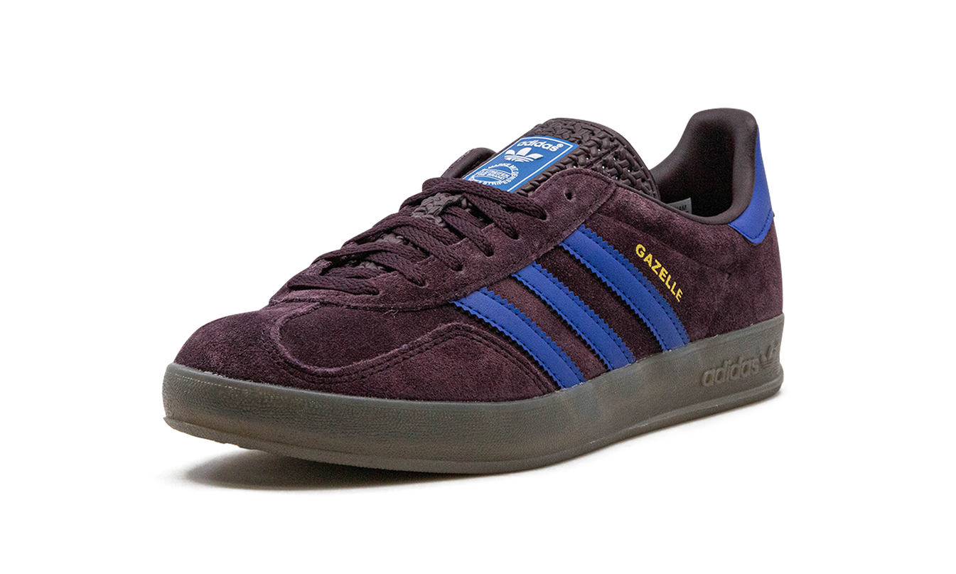 Adidas Gazelle Indoor "SHADOW MAROON SEMI LUCID BLUE"
