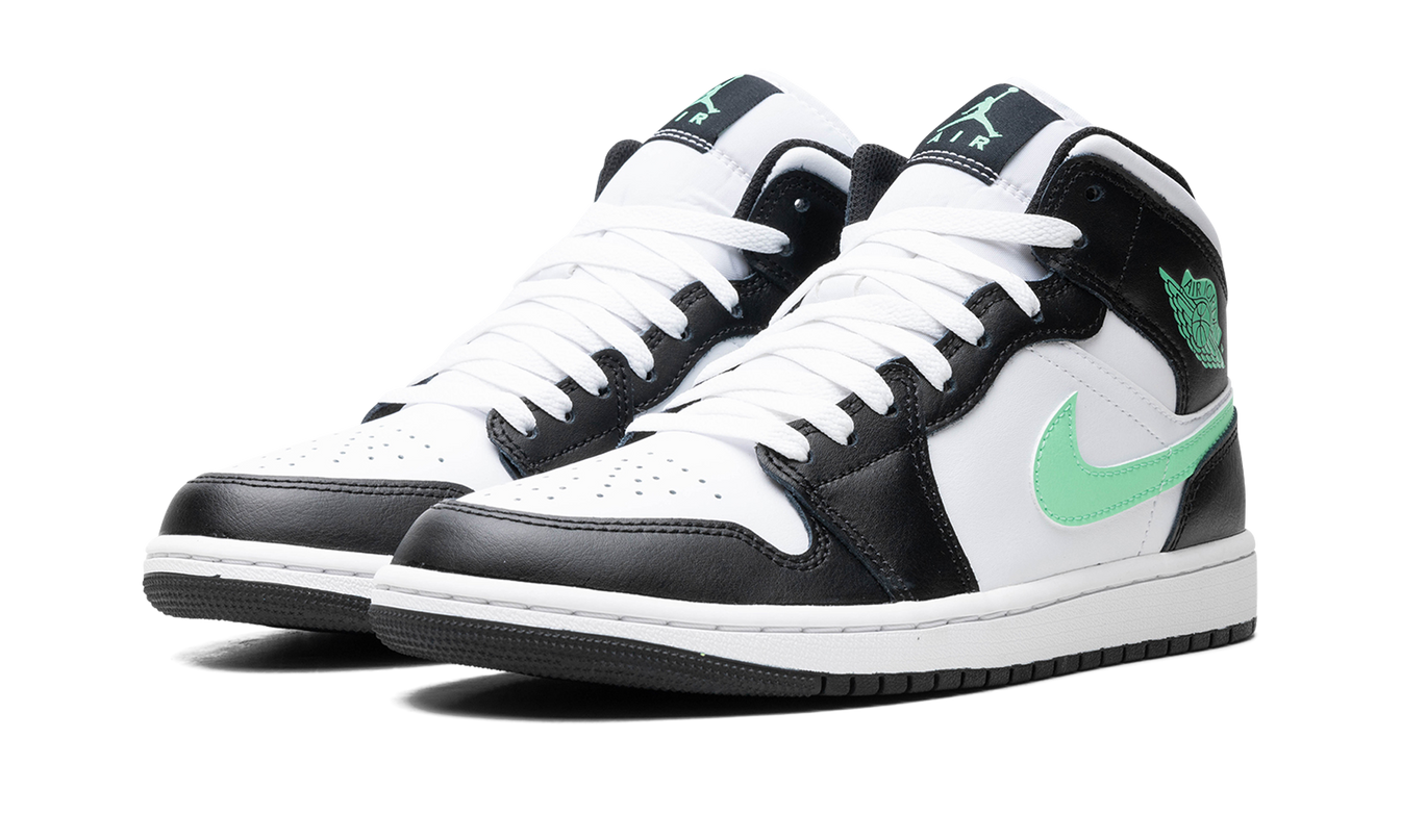 Air Jordan 1 Mid "GREEN GLOW"