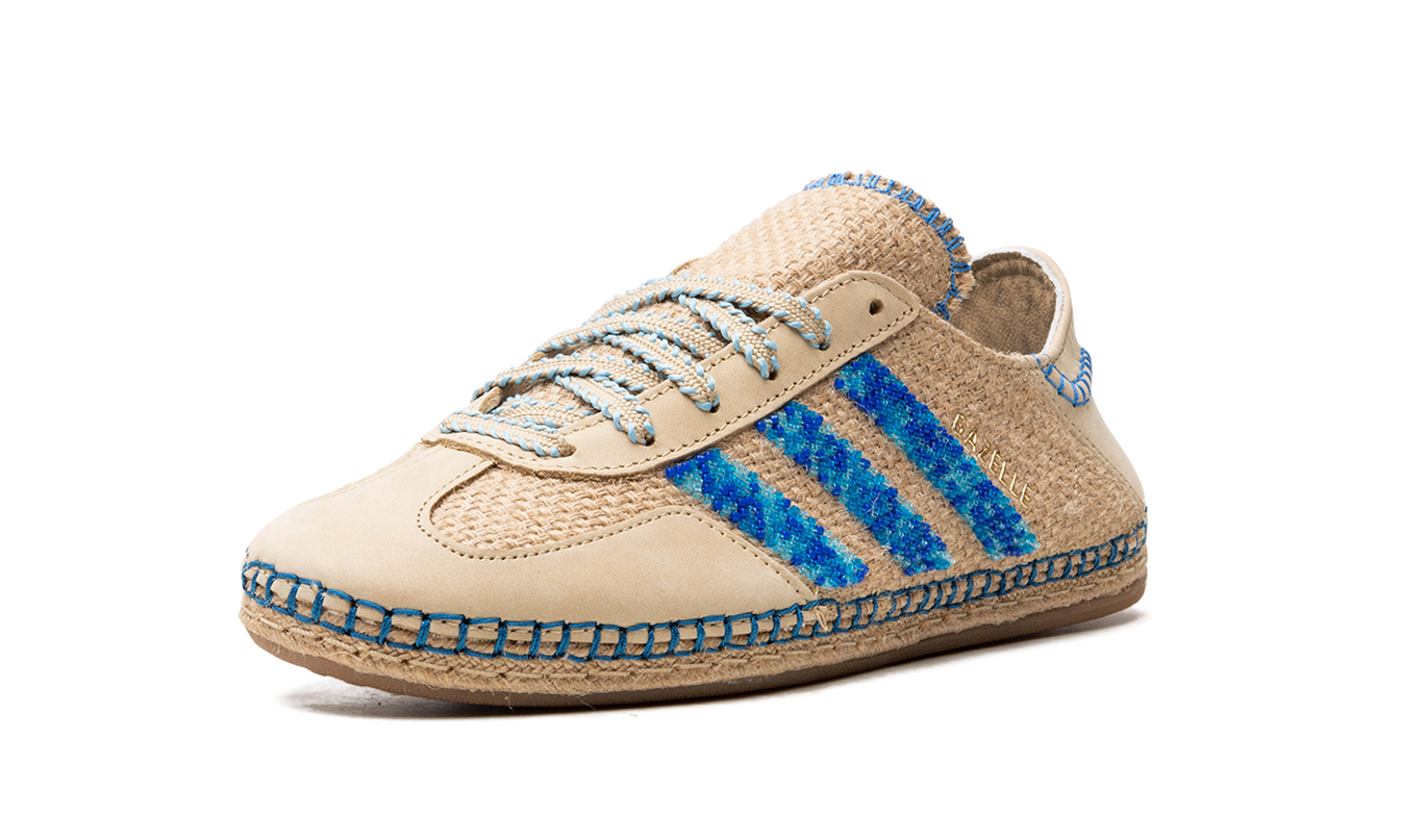 Adidas Gazelle "CLOT - Linen Khaki / Light Blue"