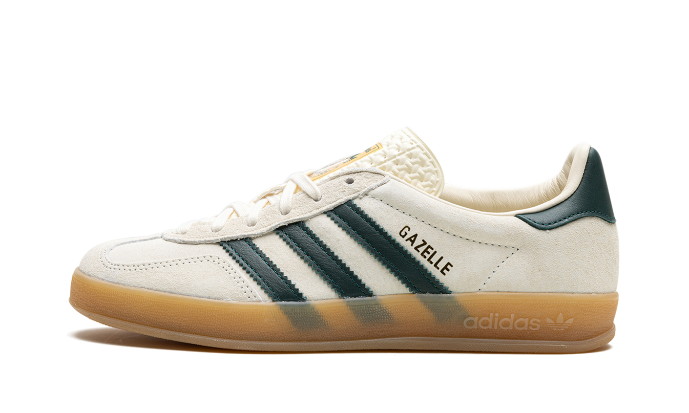 Adidas Gazelle Indoor "Cream White Green Gum"