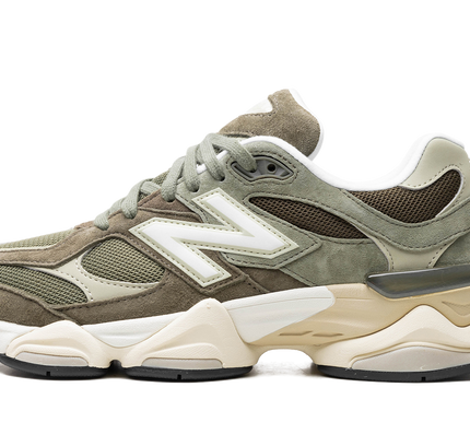 New Balance 9060 „Dunkel Camo / Dunkel Oliv / Sandstein“