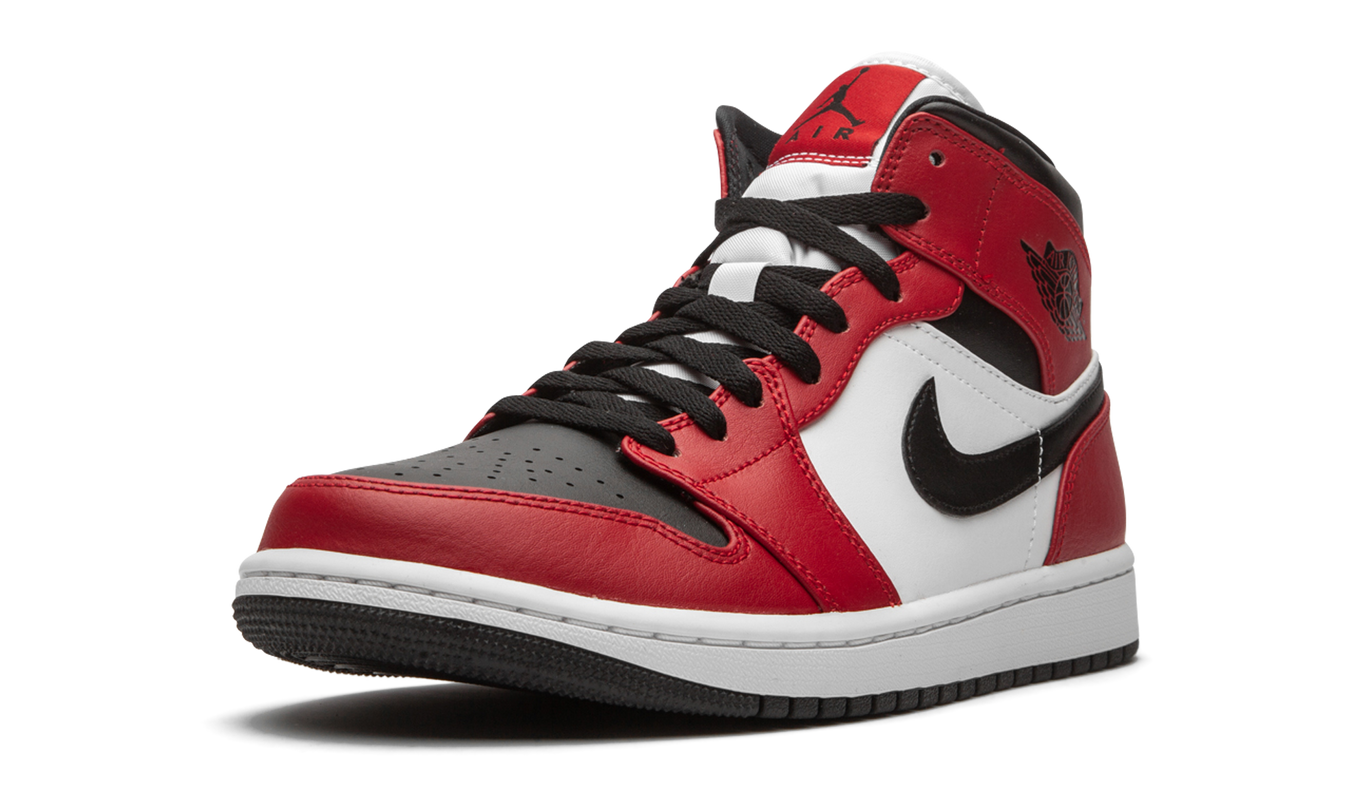 Air Jordan 1 Mid "Chicago Black Toe"