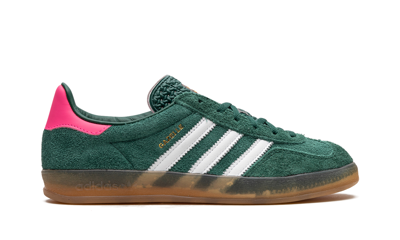 Adidas Gazelle Indoor WMNS "Collegiate Green / Lucid Pink"