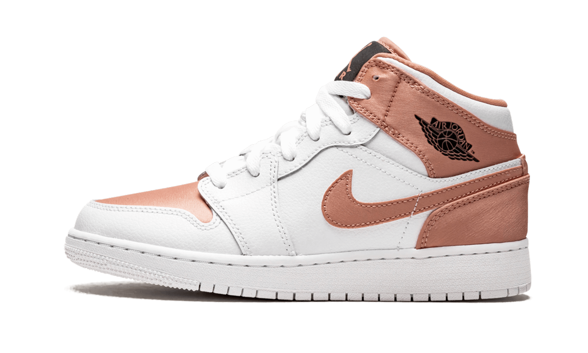 Air Jordan 1 MID GS "Bronze-White"