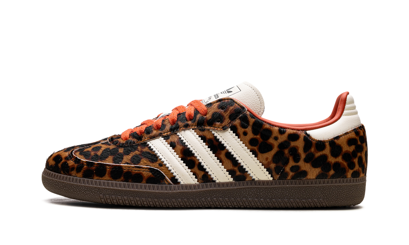 Adidas Samba OG WMNS "Leopard / Cream Orange"