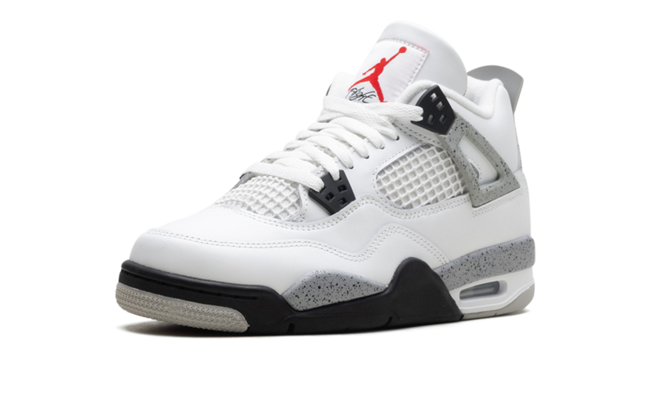 Air Jordan 4 Retro GS "White Cement"