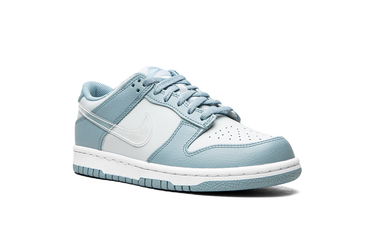 Nike Dunk Low GS "Clear Swoosh / Blue"