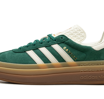 Adidas Gazelle Bold WMNS "Green / White / Gold"