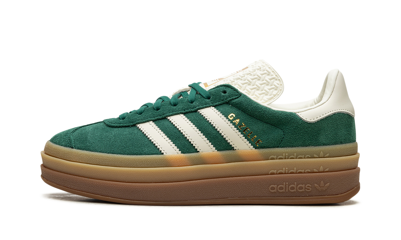 Adidas Gazelle Bold WMNS "Green / White / Gold"
