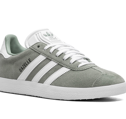 Adidas Gazelle WMNS "Silver Green / White"