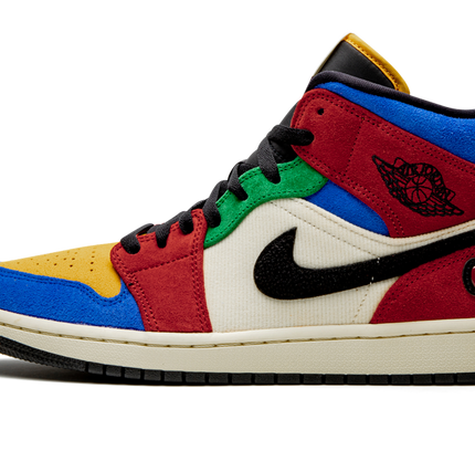 Air Jordan 1 Mid "Blue The Great - Fearless"