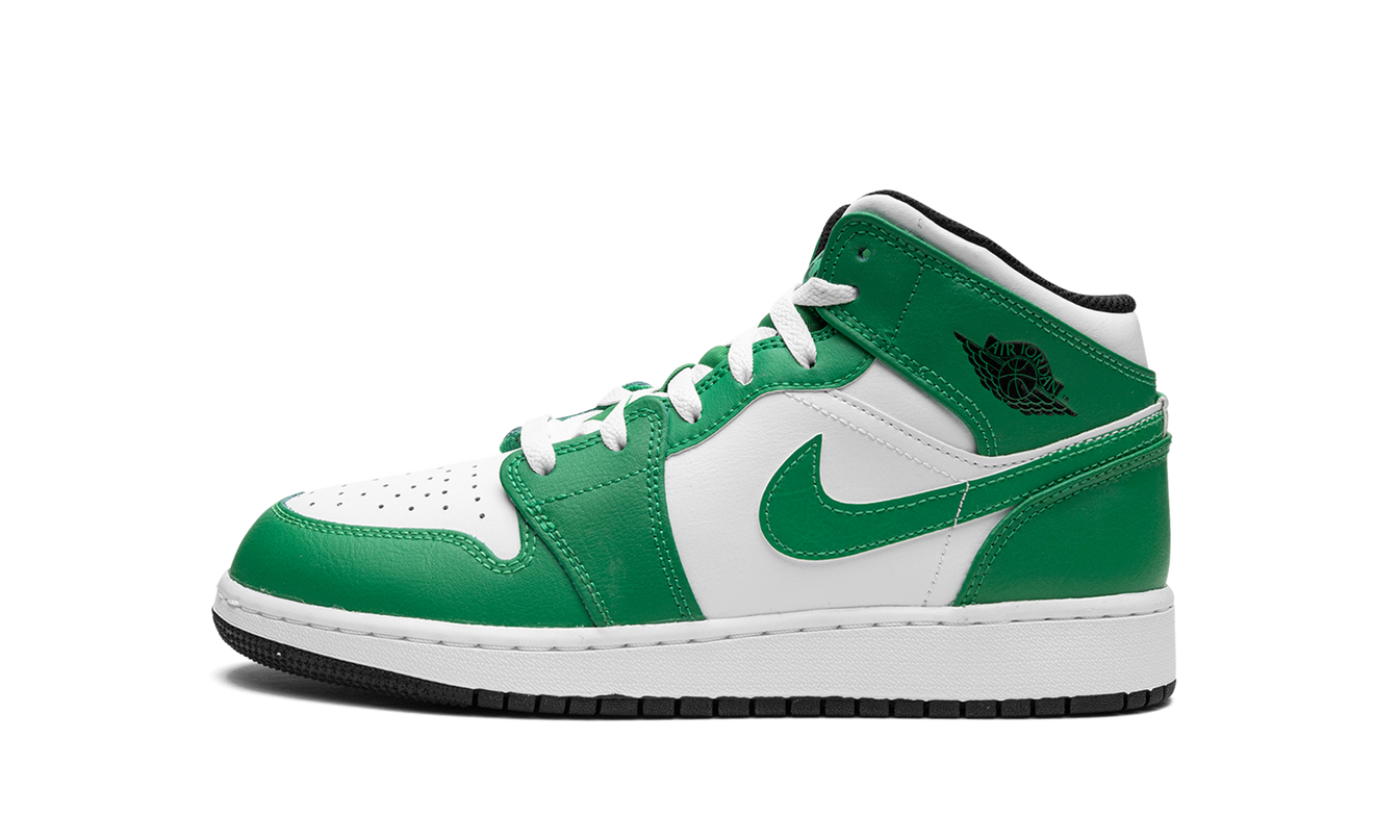 Air Jordan 1 Mid GS "Lucky Green"