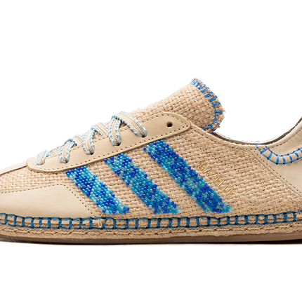 Adidas Gazelle "CLOT - Linen Khaki / Light Blue"
