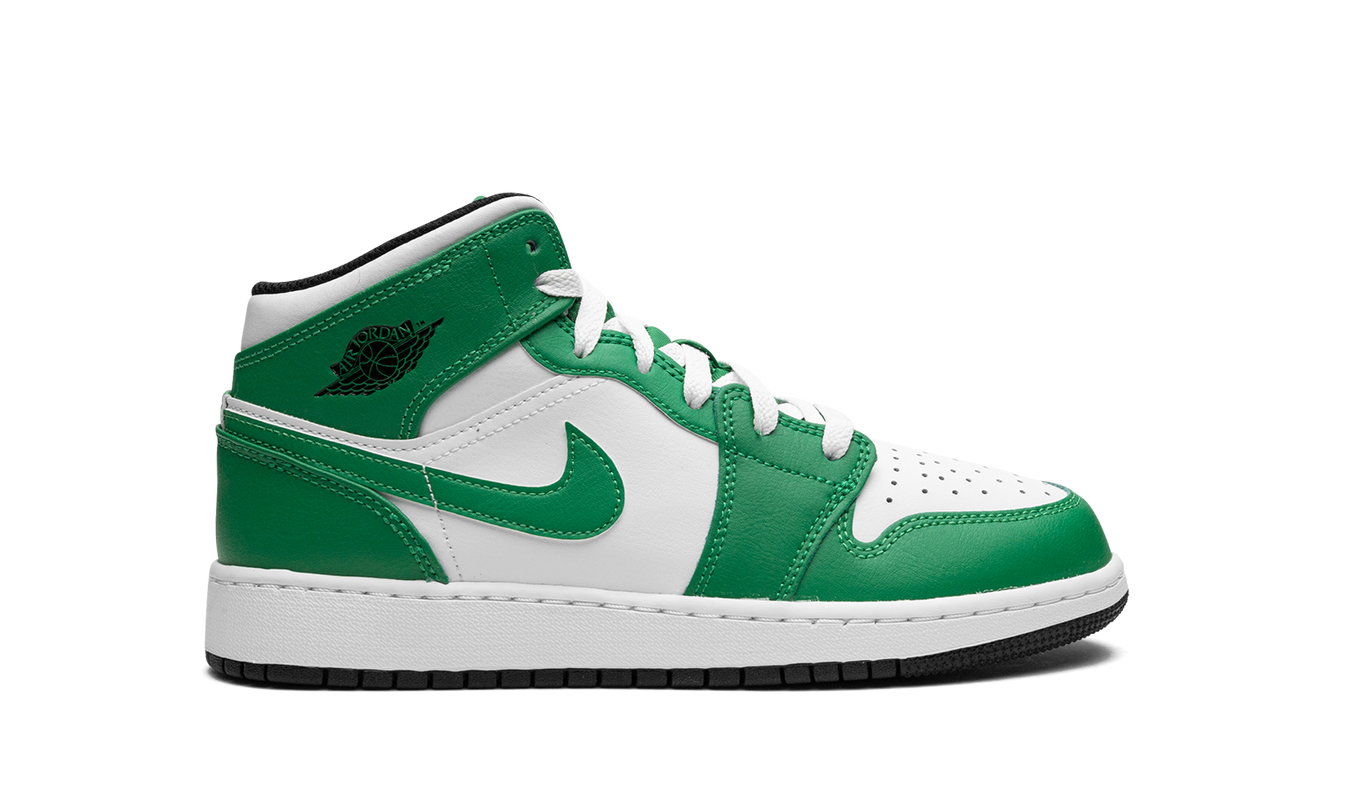 Air Jordan 1 Mid GS "Lucky Green"