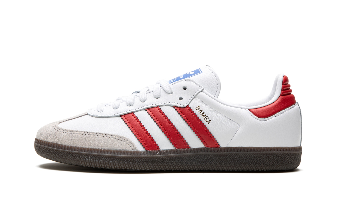 Adidas Samba OG "White / Better Scarlet"