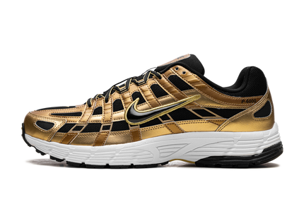 Nike P-6000 „Metallic Gold Infinite Gold Weiß Schwarz“