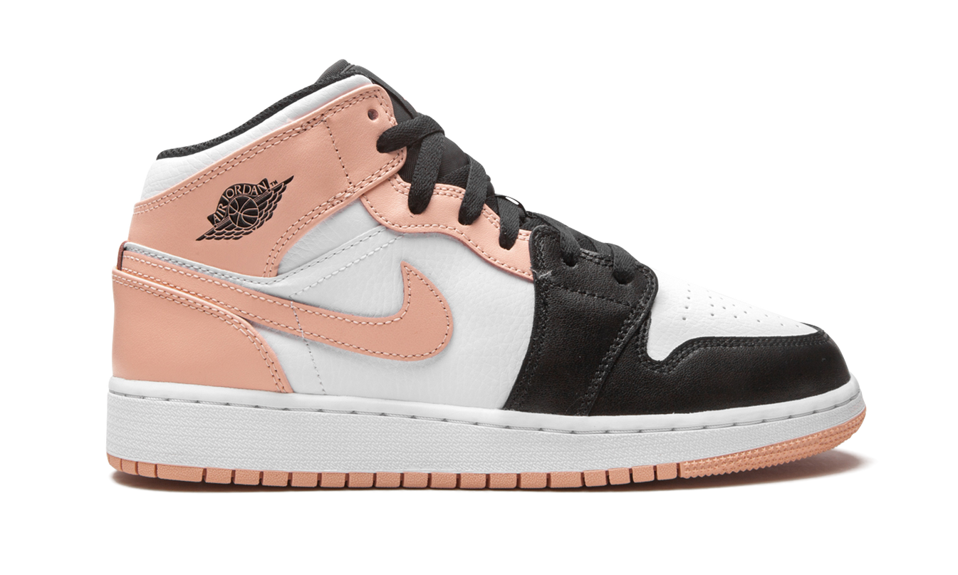 Air Jordan 1 Mid GS "Crimson Tint"