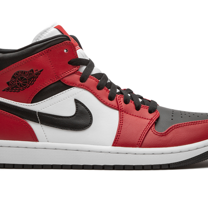 Air Jordan 1 Mid "Chicago Black Toe"