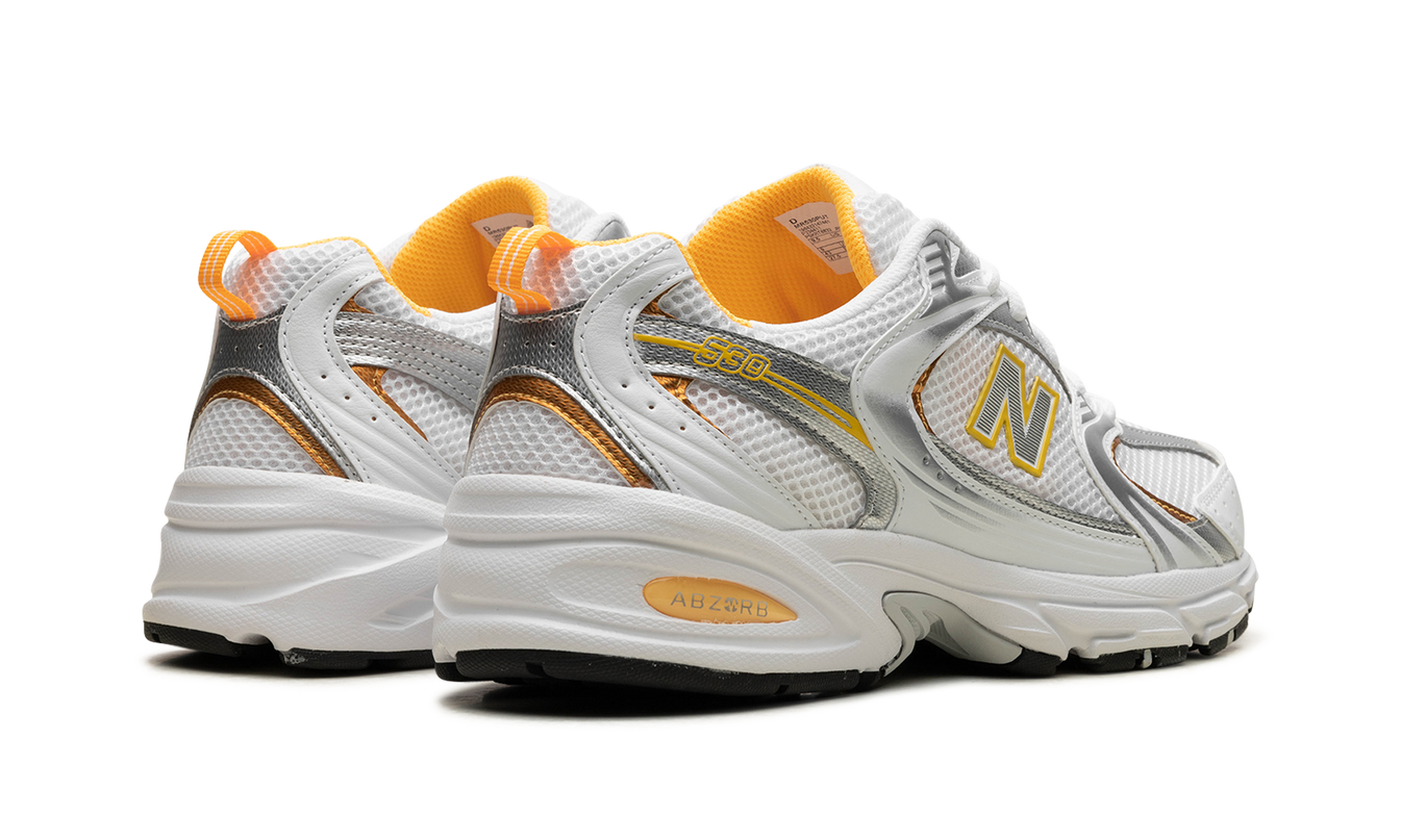 New Balance 530 "White Vibrant Apricot Silver Metallic"