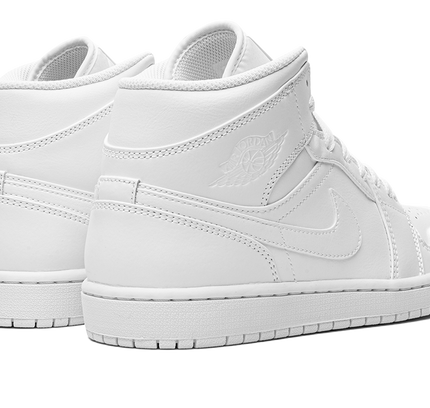 Air Jordan 1 Mid "Triple White"