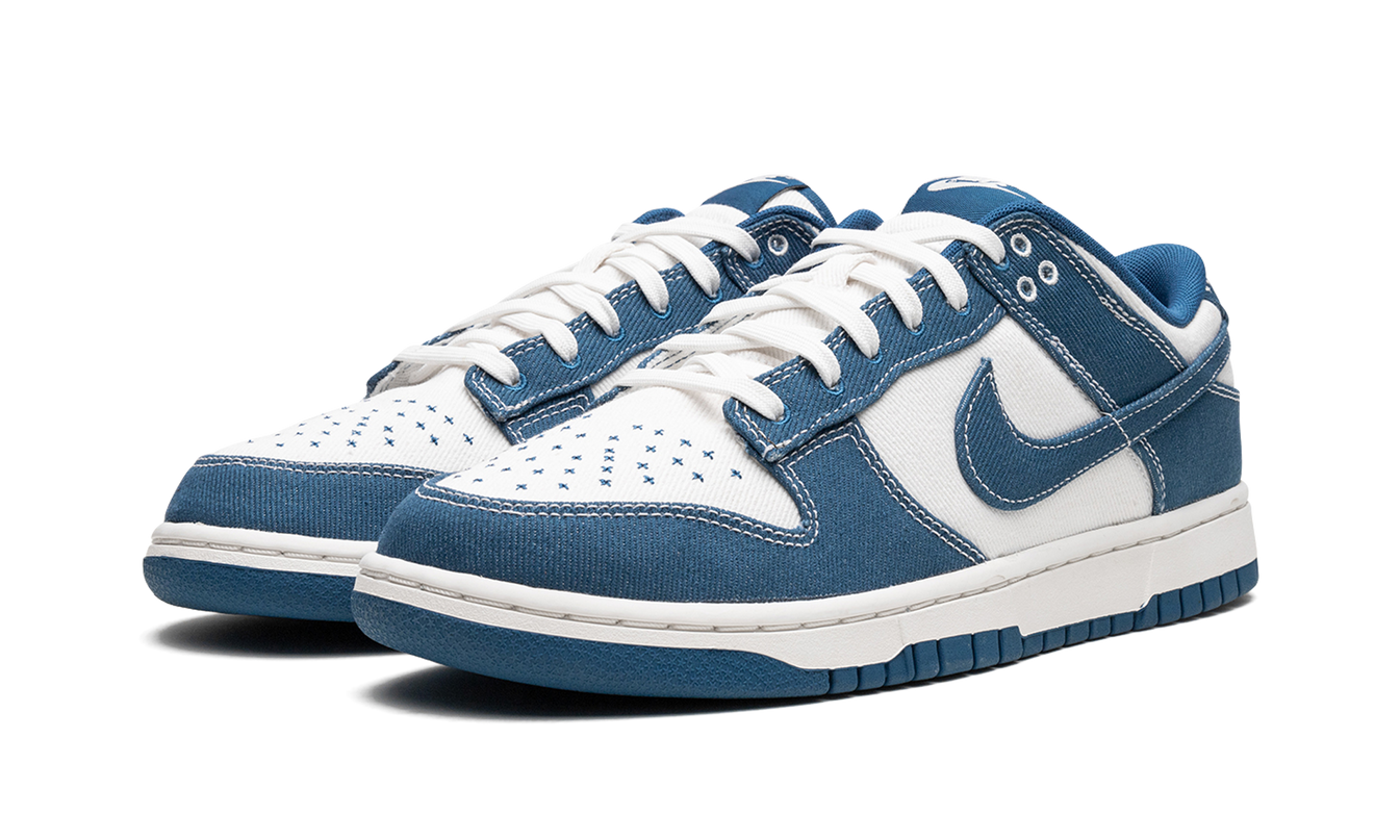 Nike Dunk Low "Shashiko - Industrial Blue"