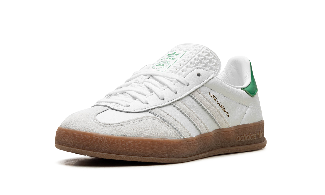 Adidas Gazelle Indoor "Kith- White / Green"