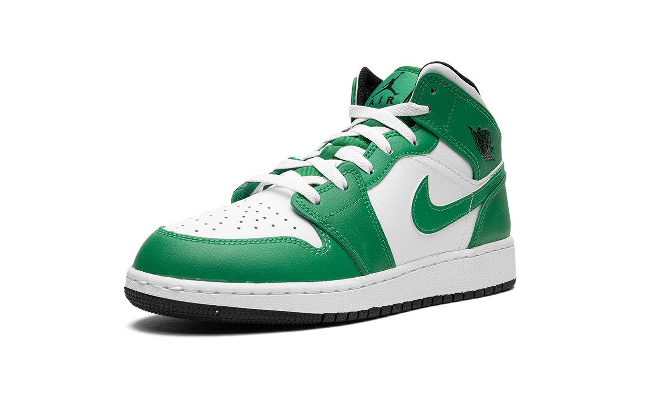 Air Jordan 1 Mid GS "Lucky Green"