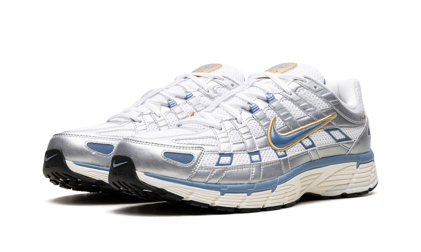 Nike P-6000 "Metallic Silver Aegean Storm"