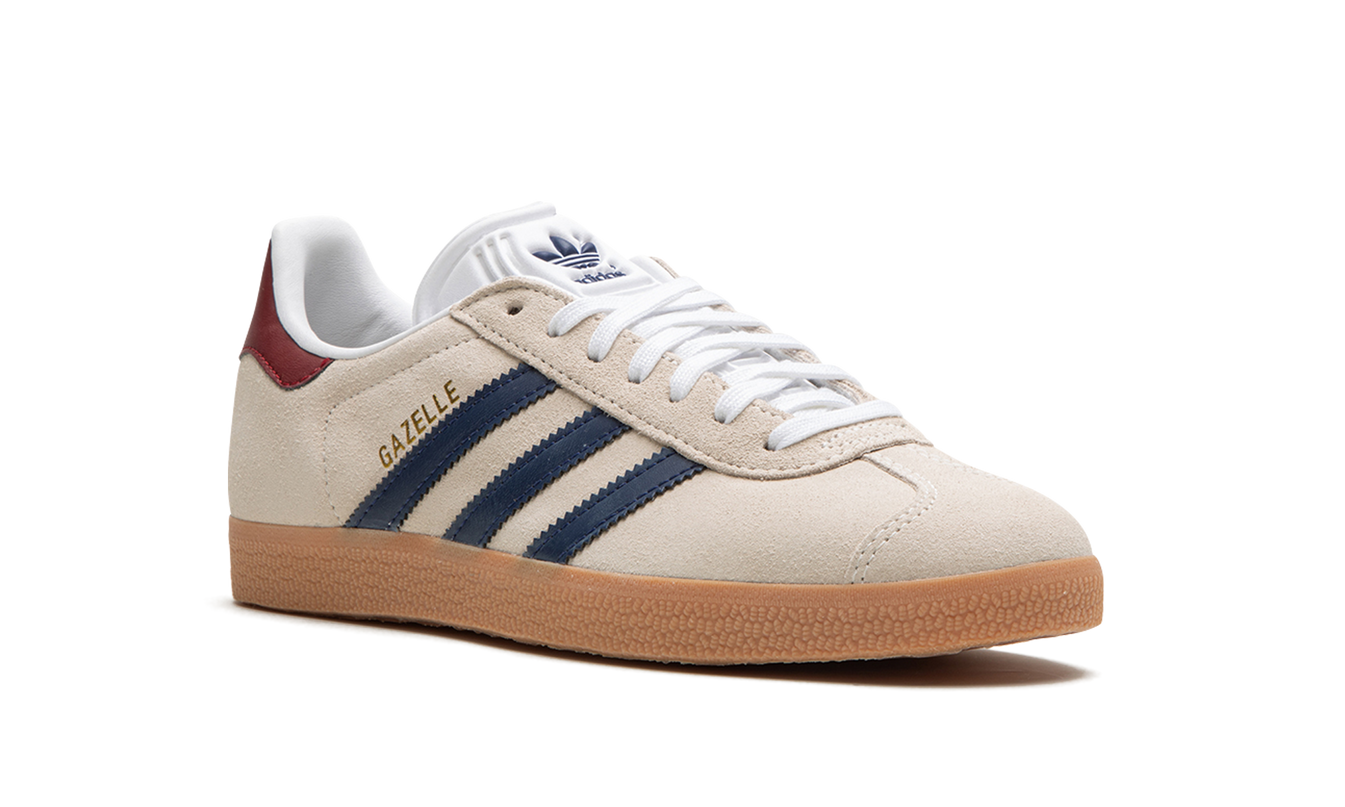 Adidas Gazelle "Off White / Dark Blue / Gum"