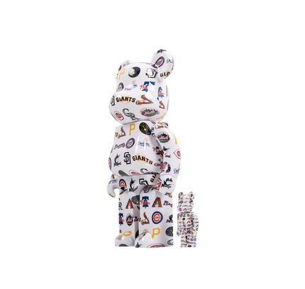 Bearbrick x MLB National League "100% & 400% Set"