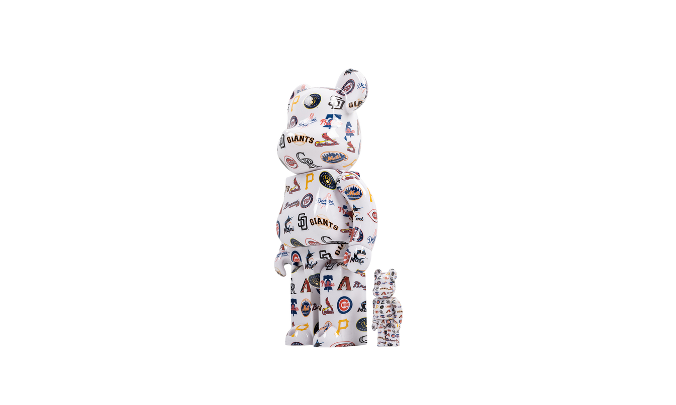Bearbrick x MLB National League "100% & 400% Set"
