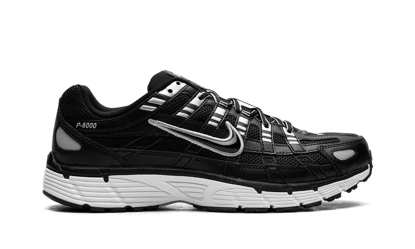 Nike P-6000 „Schwarz Weiß Metallic Silber“