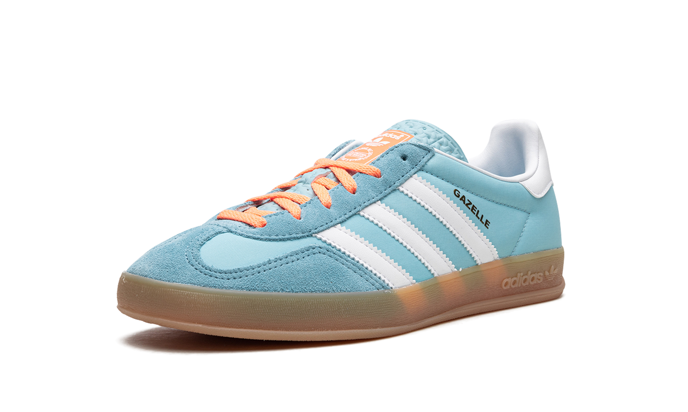 Adidas Gazelle Indoor "Preloved Blue White Gum"
