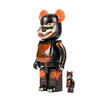 Bearbrick Godzilla VS Destoroyah version Godzilla "100% & 400% Set"