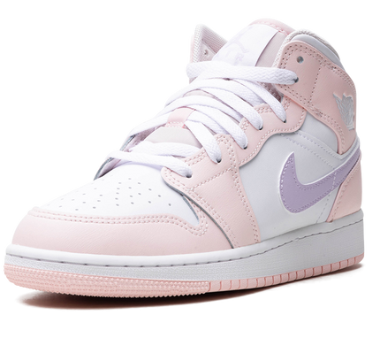 Air Jordan 1 Mid GS "Pink Wash"