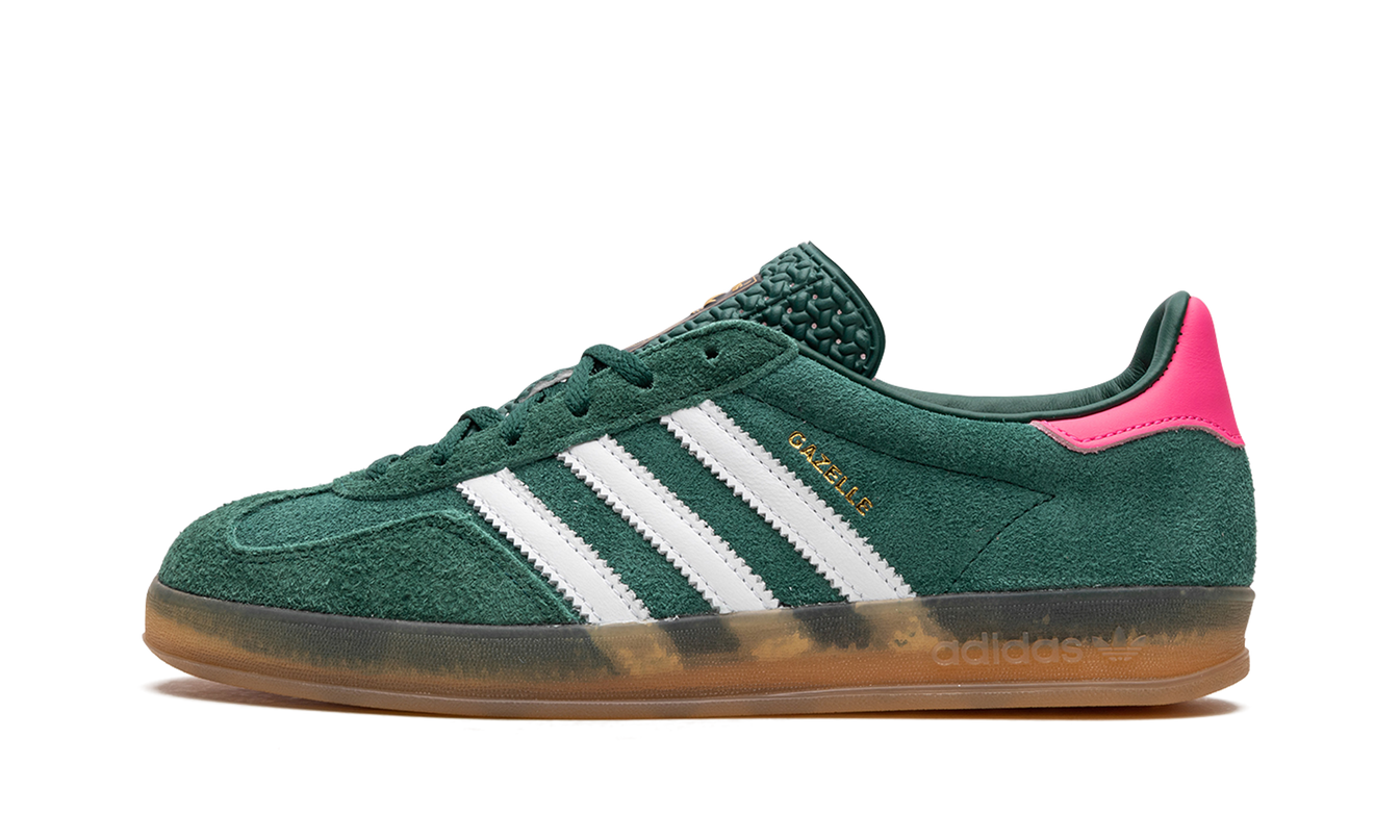 Adidas Gazelle Indoor WMNS "Collegiate Green / Lucid Pink"