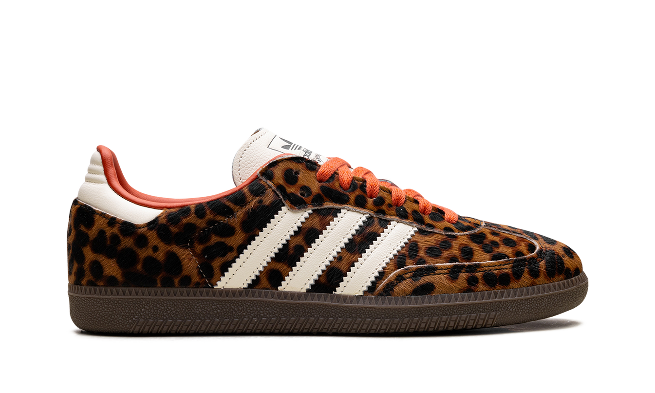 Adidas Samba OG WMNS "Leopard / Cream Orange"