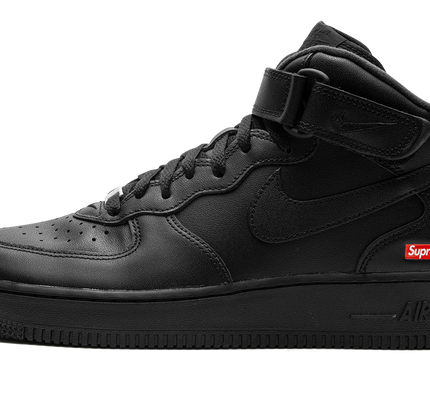 Nike Air Force 1 Mid "Supreme - Mini Box Logo Black"