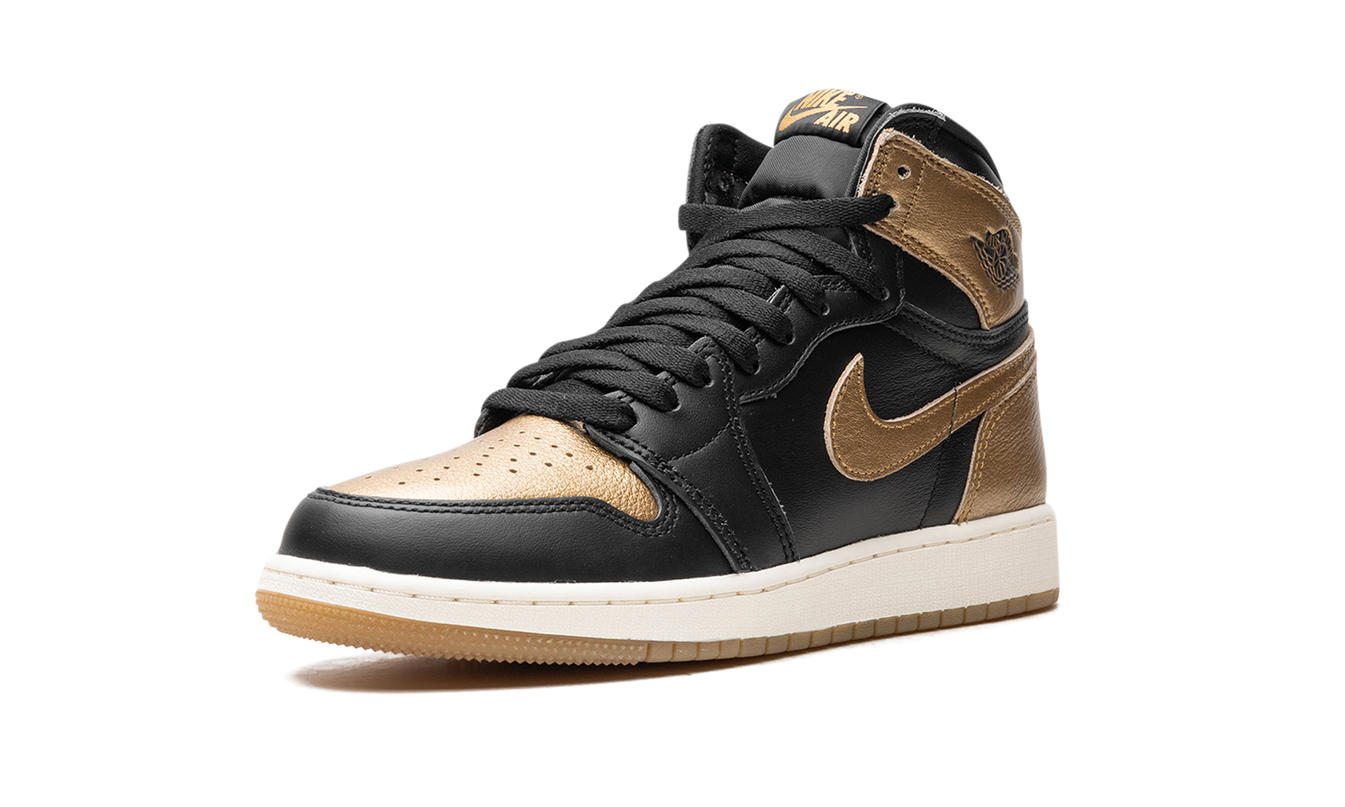 Air Jordan 1 GS "Black Metallic Gold"
