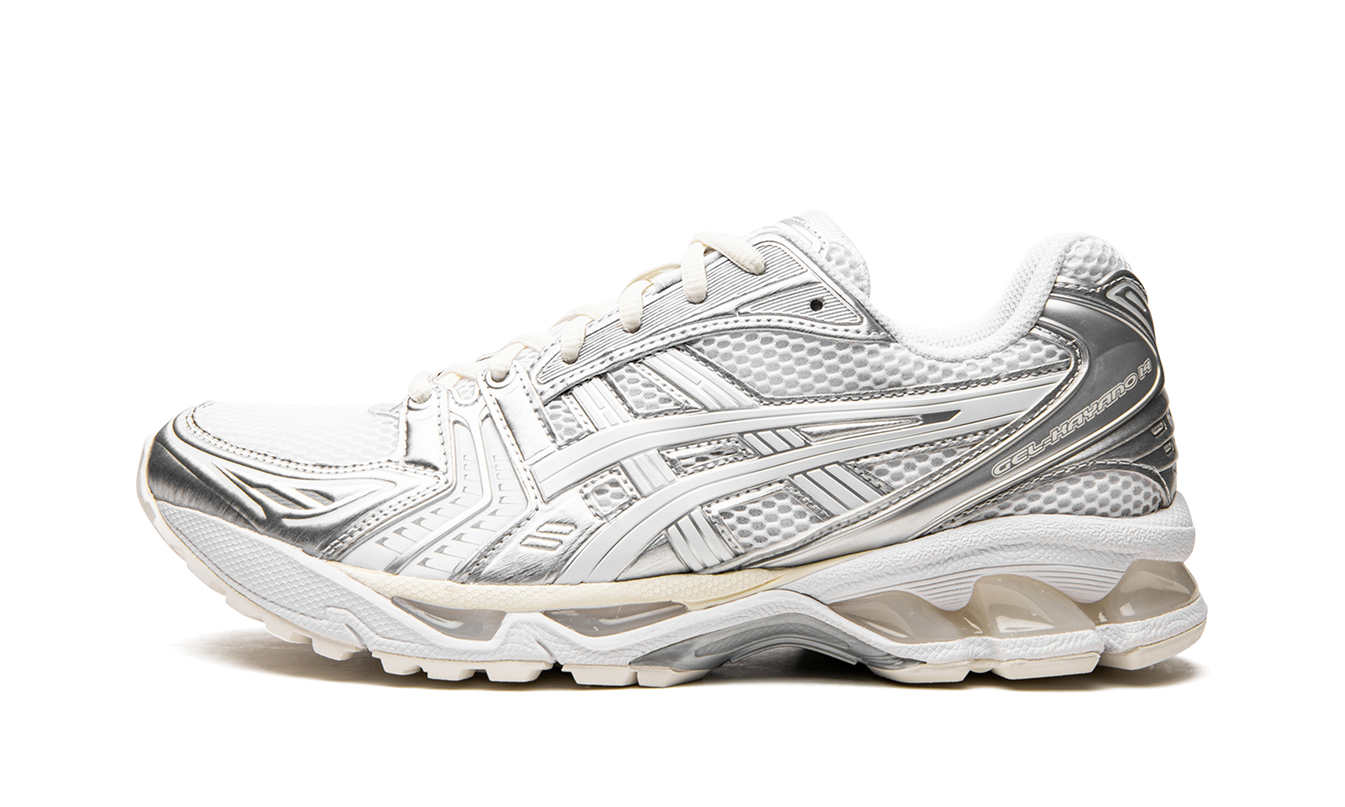 GEL-Kayano 14 „JJJJound – Silber/Weiß“