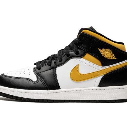 Air Jordan 1 Mid GS "Pollen / Black / White"